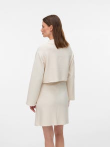 MAMA.LICIOUS Regular Fit High neck Top -Birch - 20023205