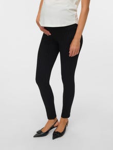 MAMA.LICIOUS Slim Fit Stulpiņi -Black - 20023337