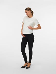 MAMA.LICIOUS Slim Fit Stulpiņi -Black - 20023337