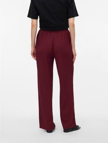 MAMA.LICIOUS Wide leg fit Broeken -Tawny Port - 20023427