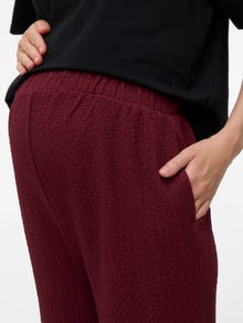 MAMA.LICIOUS Wide leg fit Broeken -Tawny Port - 20023427