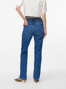 MAMA.LICIOUS Straight Fit Jeans -Medium Blue Denim - 20023509