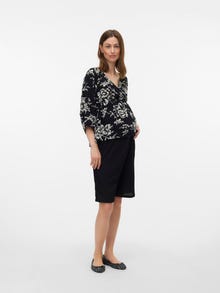 MAMA.LICIOUS VMMEVA Graviditetstop -Black - 20023511