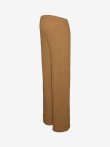 MAMA.LICIOUS Flared Fit High rise Trousers -Toasted Coconut - 20023545