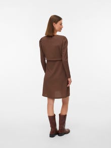 MAMA.LICIOUS MLCAILEEN Vestido de Maternidad -Chestnut - 20023548