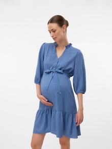 MAMA.LICIOUS MLLIFINA Graviditetskjole -Wild Wind - 20023549
