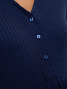 MAMA.LICIOUS Krój regularny Dekolt w serek Góra -Navy Blazer - 20023773