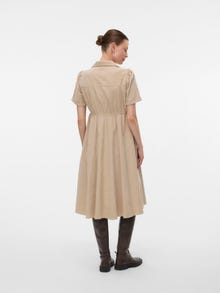 MAMA.LICIOUS VMMRAY Robe de Maternité -Pumice Stone - 20023806