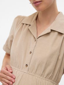 MAMA.LICIOUS VMMRAY Robe de Maternité -Pumice Stone - 20023806