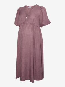 MAMA.LICIOUS MLLIFINA Vestido de Maternidad -Grape Shake - 20023926