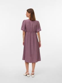 MAMA.LICIOUS MLLIFINA Maternity Dress -Grape Shake - 20023926