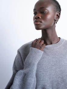 TOPSHOP Regular Fit Crew neck Pullover -Concrete Grey - 31000012