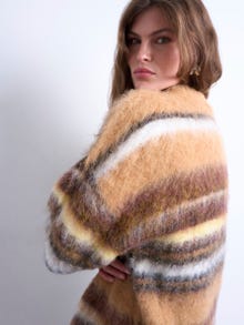 TOPSHOP Oversize fit Pyöreä pääntie Neulepuserot -Beige - 31000013