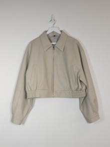 TOPSHOP Spread collar Jacket -Buttercream - 31000023