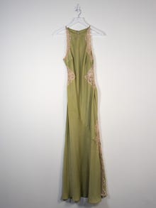 TOPSHOP Robe longue Regular Fit Col rond -Bright Green - 31000075