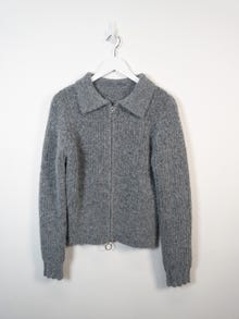 TOPSHOP Regular Fit Shirt collar Knit Cardigan -Orange Ochre - 31000119
