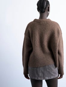 TOPSHOP Regular fit Ronde hals Pullover -Mocha Bisque - 31000124