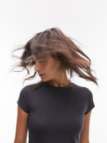 TOPSHOP Regular fit Pyöreä pääntie T-paidat -Charcoal Gray - 31000138