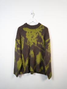 TOPSHOP Regular Fit Crew neck Pullover -Bright Green - 31000180