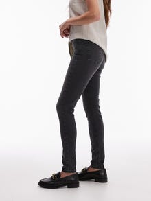 TOPSHOP Mršavo pristajanje Traperice -Black Denim - 31000211