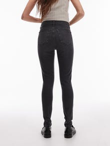 TOPSHOP Mršavo pristajanje Traperice -Black Denim - 31000211