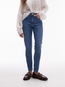 TOPSHOP Mršavo pristajanje Traperice -Medium Blue Denim - 31000214