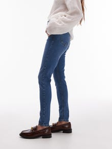 TOPSHOP Mršavo pristajanje Traperice -Medium Blue Denim - 31000214