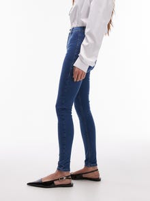 TOPSHOP Mršavo pristajanje Traperice -Medium Blue Denim - 31000216