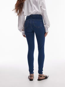 TOPSHOP Skinny Fit Jeans -Medium Blue Denim - 31000216
