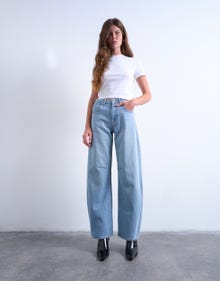 TOPSHOP Normal geschnitten Jeans -Light Blue Denim - 31000225