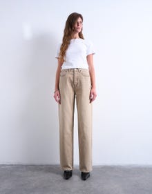 TOPSHOP Normal geschnitten Jeans -Beige Denim - 31000230