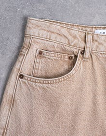 TOPSHOP Barrel Fit Jeans -Beige Denim - 31000245