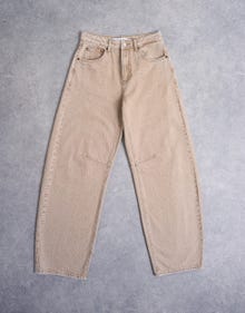 TOPSHOP Barrel Fit Jeans -Beige Denim - 31000245