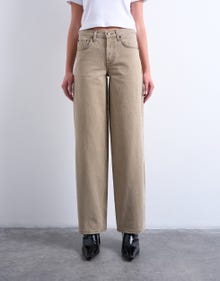 TOPSHOP Weiter Beinschnitt Jeans -Light Brown Denim - 31000247