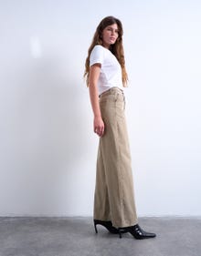 TOPSHOP Weiter Beinschnitt Jeans -Light Brown Denim - 31000247
