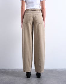 TOPSHOP Weiter Beinschnitt Jeans -Light Brown Denim - 31000247