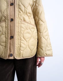 TOPSHOP V-izrez Jakna -Beige - 31000256