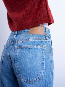 TOPSHOP Ravno pristajanje Traperice -Medium Blue Denim - 31000294