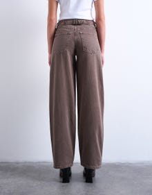 TOPSHOP Weiter Beinschnitt Jeans -Brown Denim - 31000295