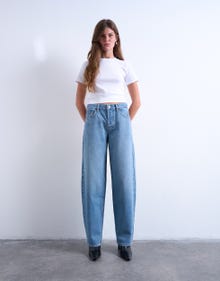 TOPSHOP Vaqueros Corte baggy -Medium Blue Denim - 31000299