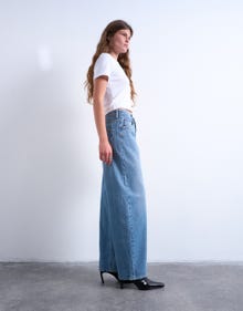 TOPSHOP Baggy Fit Jeans -Medium Blue Denim - 31000299