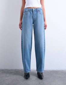 TOPSHOP Vaqueros Corte baggy -Medium Blue Denim - 31000299
