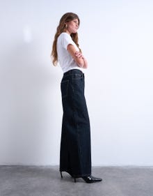 TOPSHOP Vrećasto stane Traperice -Dark Blue Denim - 31000300