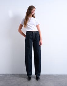 TOPSHOP Vrećasto stane Traperice -Dark Blue Denim - 31000300