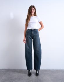 TOPSHOP Redovno prianjanje Traperice -Medium Blue Denim - 31000302