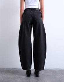 TOPSHOP Redovno prianjanje Traperice -Black Denim - 31000303