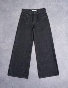 TOPSHOP Weiter Beinschnitt Jeans -Black Denim - 31000306