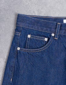 TOPSHOP Široka noga stane Traperice -Dark Blue Denim - 31000307