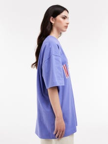 TOPSHOP T-shirt Regular Fit Girocollo -Bright Purple - 31000404