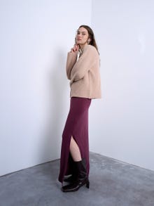 TOPSHOP Langer Rock -Burgundy - 31000447